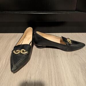 Liz claiborne black flats